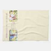 Krullen 2 Bewerkbare fotoopname Theedoek (Horizontaal)