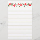 krullen en goudmakerij briefpapier (Voorkant)