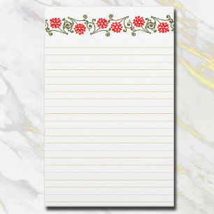 krullen en goudmakerij briefpapier