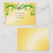 Krullen en Vlinders Plaatskaartje (Voorkant / Achterkant)