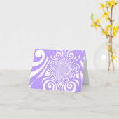 Krullen en Wervelingen - Maagdenpalm Kaart (Gele Bloem)