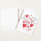 Krullen van Harten en Rozen Planner (Display)