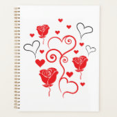 Krullen van Harten en Rozen Planner (Voorkant)