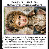 Krullend Haar Steampunk Vrouw Collage DM1L Decoupa Tissuepapier