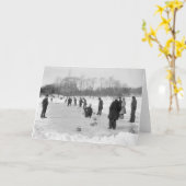 Krullend in Central Park, 1906 Kaart (Gele Bloem)