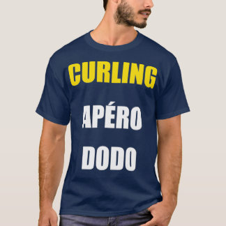 krullende dodo t-shirt