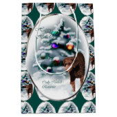 Krullende kerst met wederkerigheid medium cadeauzakje (Voorkant)