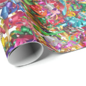 Krullende omslagpapier cadeaupapier (Rol Hoek)