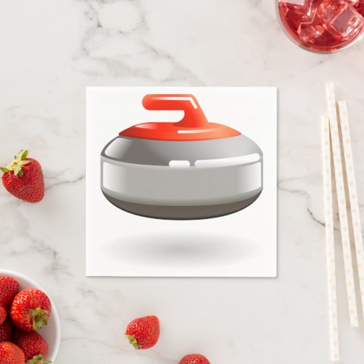 krullende papieren servetten (Insitu)