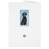 Krullende retroflecterende schilderijen - Oorspron (Achterkant)