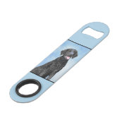 Krullende retroflecterende schilderijen - Oorspron Speed Flessenopener (Voorkant Gekanteld)