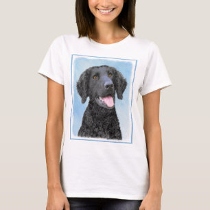 Krullende retroflecterende schilderijen - Oorspron T-shirt
