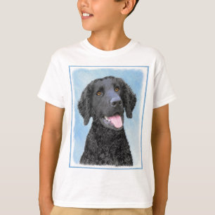 Krullende retroflecterende schilderijen - Oorspron T-shirt
