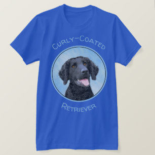 Krullende retroflecterende schilderijen - Oorspron T-shirt