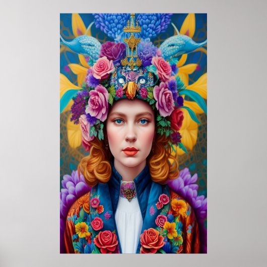 Krulprinses Poster (Voorkant)