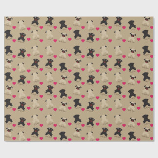 Krulstaarten, vierkante vlakken, opgeruimd papier