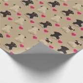 Krulstaarten, vierkante vlakken, opgeruimd papier (Hoek)