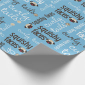 Krulstaarten, vierkante vlakken, opgeruimd papier (Hoek)