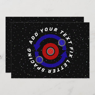 Krulstoon die als de baan van de aarde draait kaart