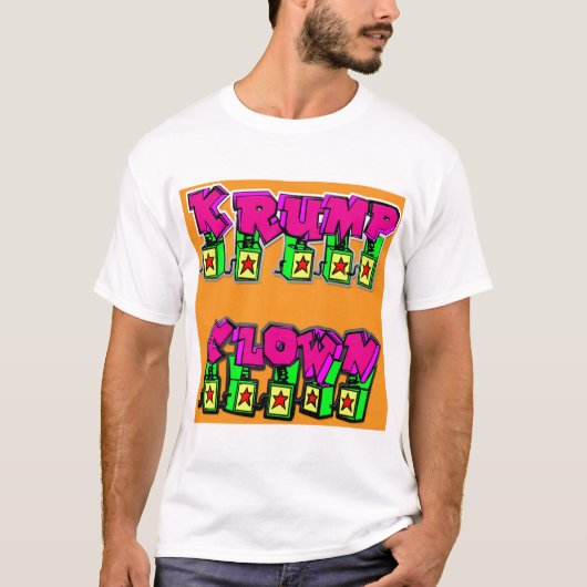 Krump Clown - Gepersonaliseerd T-shirt (Voorkant)