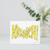 KRUNCH! BRIEFKAART (Staand voorkant)