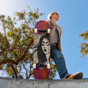 KRUNETTE BOHEMIAN GIRL Skateboard