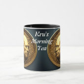 Kru's Morning Tea Gepersonaliseerd Mok (Midden)