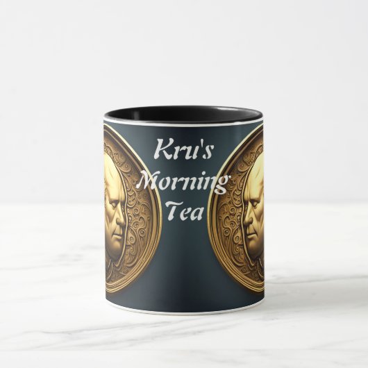 Kru's Morning Tea Gepersonaliseerd  Mok (Midden)