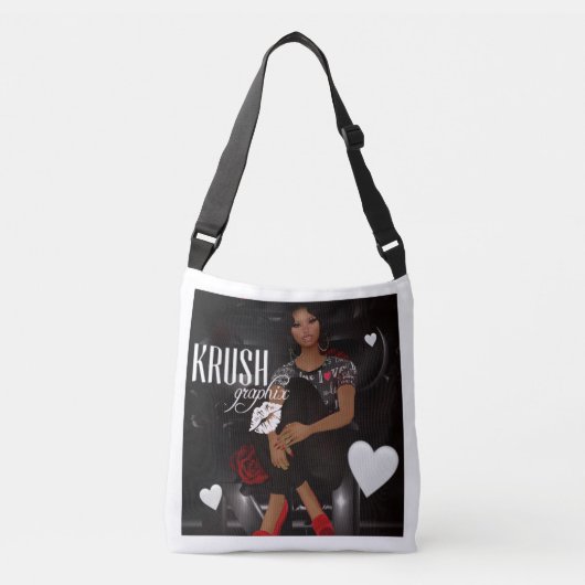 Krush Graphix Crossbody Bag 1 Tas (Voorkant)