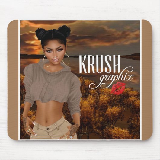 Krush Graphix door Ahsek Novel Muismat 5 (Voorkant)