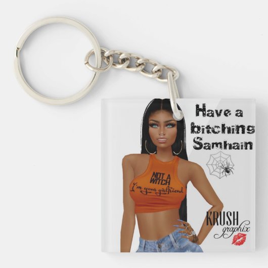 Krush Graphix door Ahsek Novel Sleutelhanger 5 (voorkant)