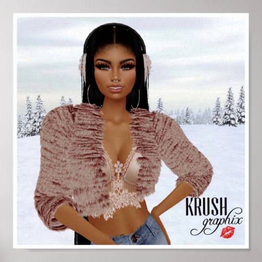 Krush Graphix door Ahsek Novel Snow Day Poster 2 (Voorkant)