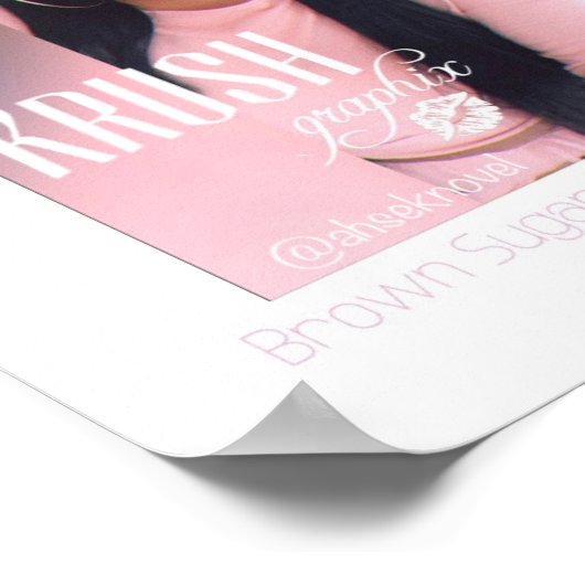 Krush Graphix Poster 12 van Ahsek Novel (Hoek)