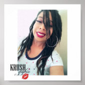 Krush Graphix Poster 8 van Ahsek Novel (Voorkant)