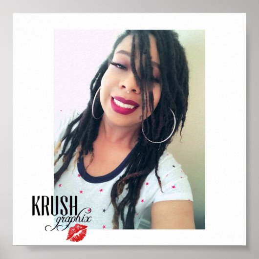 Krush Graphix Poster 8 van Ahsek Novel (Voorkant)