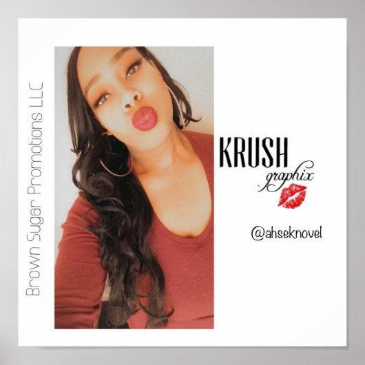 Krush Graphix Poster 9 van Ahsek Novel (Voorkant)