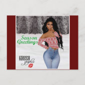 Krush Graphix van Ahsek Novel Briefkaart 10 (Voorkant)