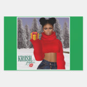 Krush Graphix van Ahsek Novel Cadeauverpakking 1 Inpakpapier Vel (Voorkant 2)