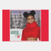 Krush Graphix van Ahsek Novel Cadeauverpakking 1 Inpakpapier Vel (Voorkant)