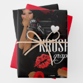 Krush Graphix van Ahsek Novel Gift Wrap 3 Inpakpapier Vel (In situ)