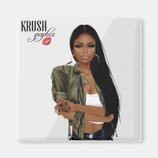 Krush Graphix van Ahsek Novel Magnet 4 (Voorkant)
