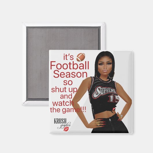 Krush Graphix van Ahsek Novel Magnet 6 (Voorkant / Achterkant)