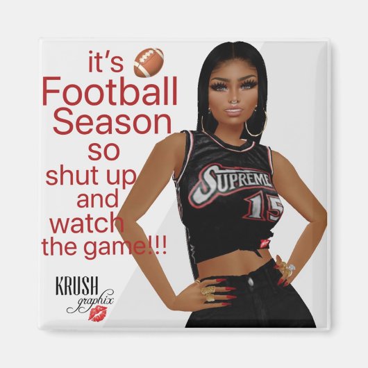 Krush Graphix van Ahsek Novel Magnet 6 (Voorkant)