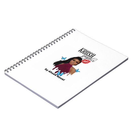 Krush Graphix van Ahsek Novel Notebook 1 Notitieboek (Linkerzijde)