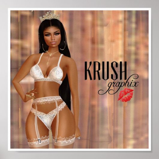 Krush Graphix van Ahsek Novel Poster 14 (Voorkant)
