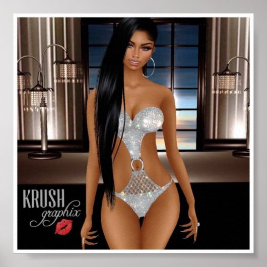 Krush Graphix van Ahsek Novel Poster 24 (Voorkant)
