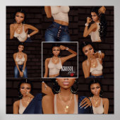 Krush Graphix van Ahsek Novel Poster 31 (Voorkant)