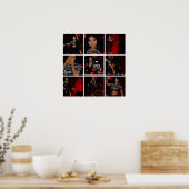 Krush Graphix van Ahsek Novel Poster 32 (Keuken)