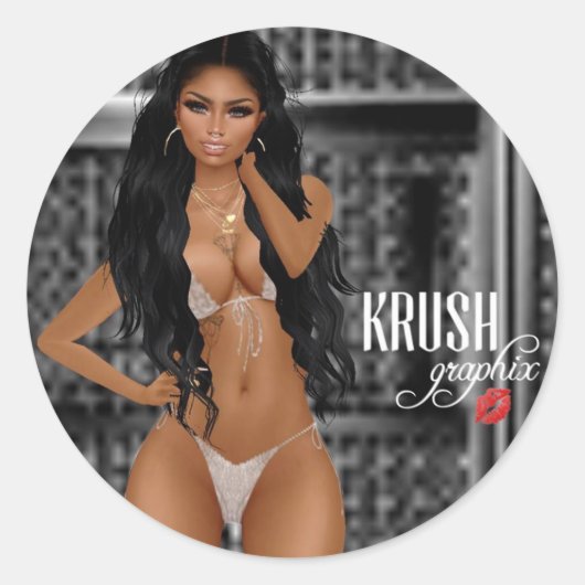 Krush Graphix van Ahsek Novel Stickers 06 (Voorkant)