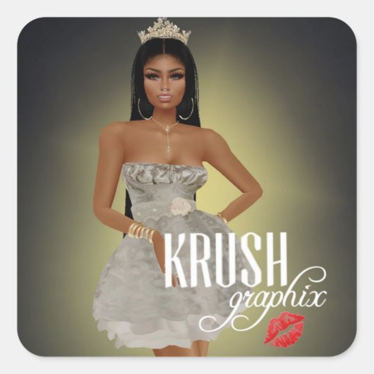 Krush Graphix van Ahsek Novel Stickers 10 (Voorkant)